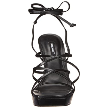 NINE WEST Ailey3 Heeled Sandal - Stylish Comfort in Black