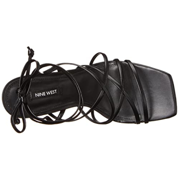 NINE WEST Ailey3 Heeled Sandal - Stylish Comfort in Black