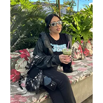 Trendy GUVIVI Wrap Around Sunglasses for Daily Use