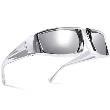 Trendy GUVIVI Wrap Around Sunglasses for Daily Use