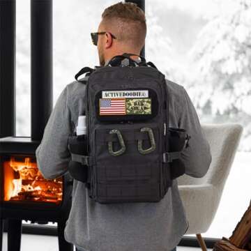 Active Doodie Dad Diaper Bag with Style and Functionality