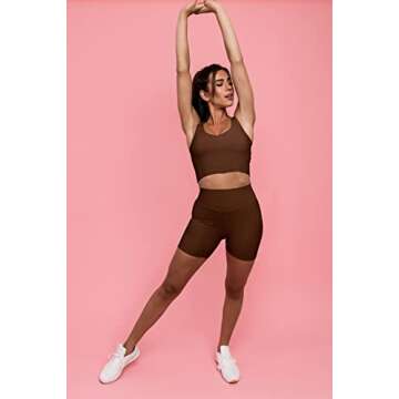 Kamo Fitness High Waisted Yoga Shorts for Comfort