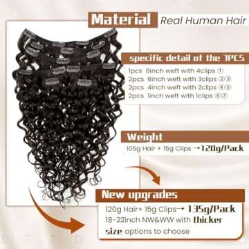Quality Curly Clip-in Extensions for Effortless Style