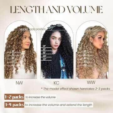 Quality Curly Clip-in Extensions for Effortless Style