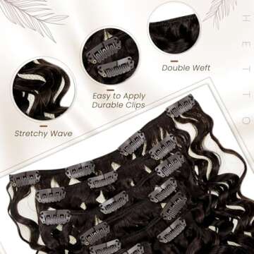 Quality Curly Clip-in Extensions for Effortless Style