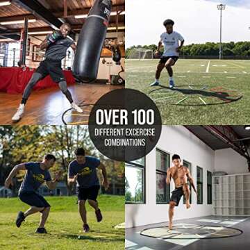 Webby Agility Trainer - Circular Speed Ladder for Training