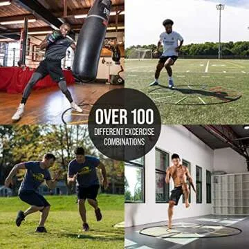 Webby Agility Trainer - Circular Speed Ladder for Training