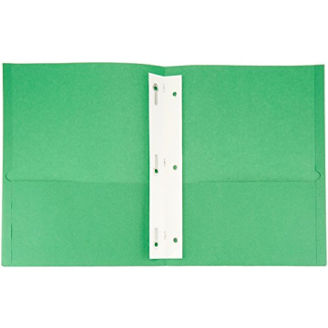 Amazon Basics Twin Pocket File Folders Assorted Colors Pack