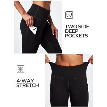 Ewedoos Fleece Lined Winter Leggings for Women