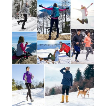 Ewedoos Fleece Lined Winter Leggings for Women