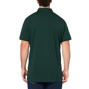 Brooks Brothers Men's Dark Green Cotton Pique Polo Shirt