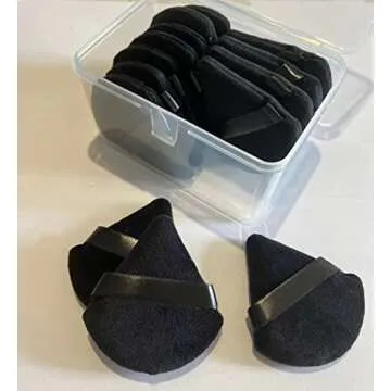 14 Triangle Powder Puffs for Flawless Makeup Application