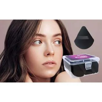 14 Triangle Powder Puffs for Flawless Makeup Application