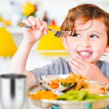 Durable Ahimsa Stainless Steel Kids Utensil Set