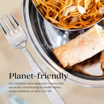 Durable Ahimsa Stainless Steel Kids Utensil Set