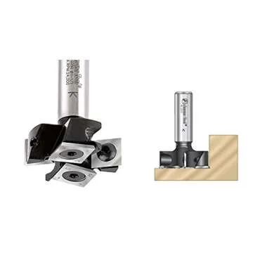 Amana Tool - Spoilboard 2+2 1-1/2" D 1/2 Shk (RC-2250), Industrial Grade