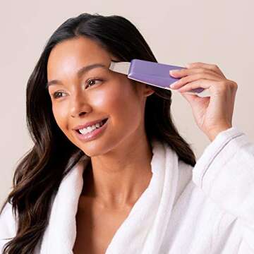 Plum Beauty Ultrasonic Facial Spatula for Exfoliation