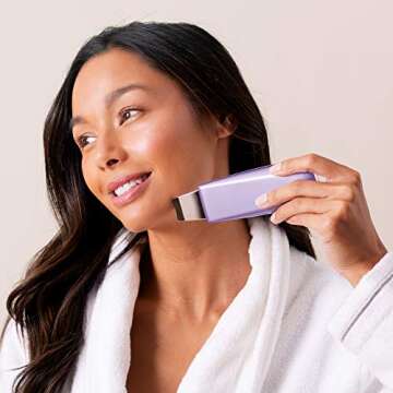 Plum Beauty Ultrasonic Facial Spatula for Exfoliation