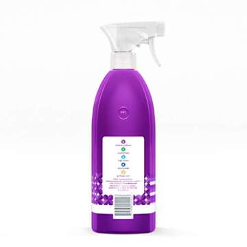 Method Antibacterial All Purpose Cleaner Spray, Wildflower, Kills 99.9% of Household Germs, 28 fl oz...