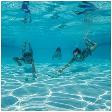 SwimWays Disney Princess Ariel Glitter Dive Wands Diving Toys 3 Pack, Bath Toys and Pool Party Supplies for Kids Ages 5 and Up, Styles May Vary