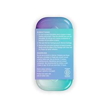 Welly Bandages - Biggie Face Savers, Hydrocolloid Acne Blemish Patch, Adhesive, Large Spot Shape for...