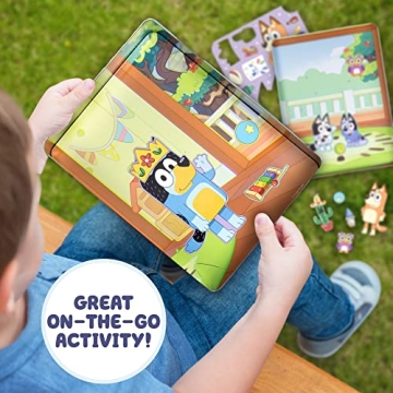 Bluey Magnetic Playset for Kids - Perfect for Travel & Fun