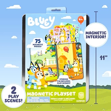 Bluey Magnetic Playset for Kids - Perfect for Travel & Fun