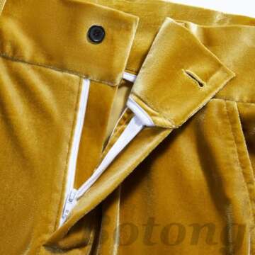 Botong Women's Velvet 2 Piece Suit for Office & Events