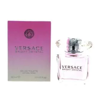 Versace Bright Crystal Eau de Toilette Spray for Women, 1.0 Fluid Ounce
