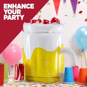 Top Race Inflatable Beer Cooler for Summer Parties