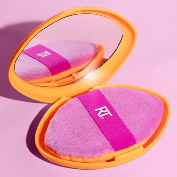 Real Techniques Miracle 2-In-1 Powder Puff Travel Case