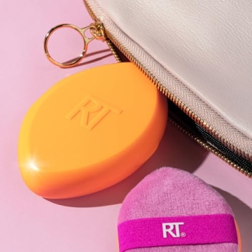 Real Techniques Miracle 2-In-1 Powder Puff Travel Case