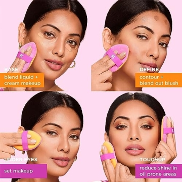 Real Techniques Miracle 2-In-1 Powder Puff Travel Case