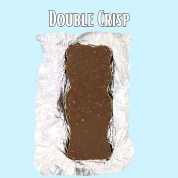 Christmas Frosty Shaped Candy Bars, Double Crisp Milk Chocolate Candies, Stocking Stuffer Gifts, 3 Ounces, Pack of 3 (Snowman)