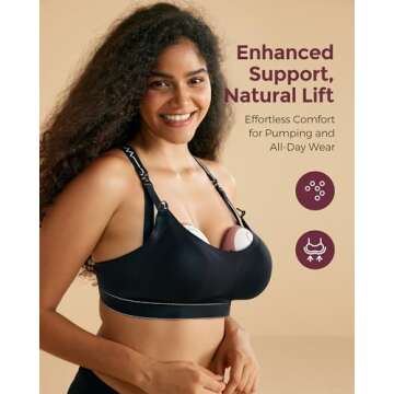 Momcozy Pumping Bra: Hands-Free Nursing & Pumping Solution