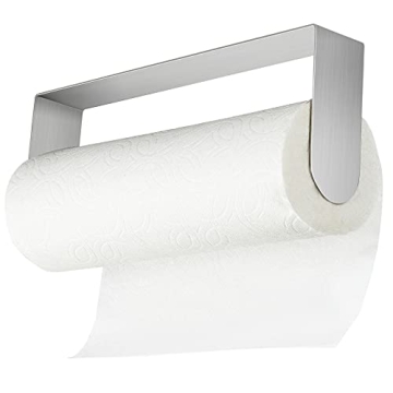Stylish YIGII Paper Towel Holder - Durable Self Adhesive Rack