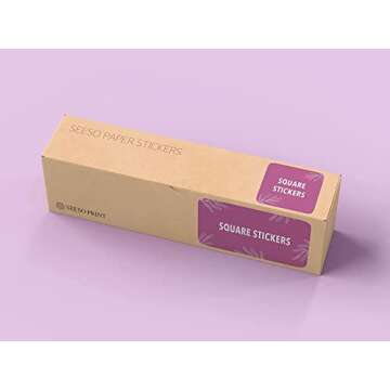 120 Labels Personalized and Custom Design Vinyl Stickers Removable Waterproof UV Resistant Any Shape and Size with Your Logo Text Image