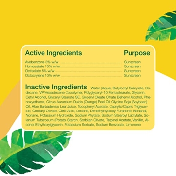 Alba Botanica Kids Sunscreen, SPF 50 Tropical Lotion