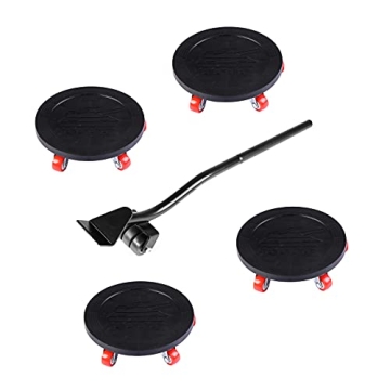 Heavy Duty Furniture Lifter & 4 Pcs Slides Kit for Easy Moving