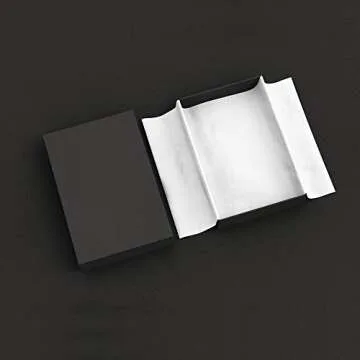 Premium Quality Gift Wrap Paper Basic Solid White Bulk Tissue Paper 15" x 20" - 100 Sheets