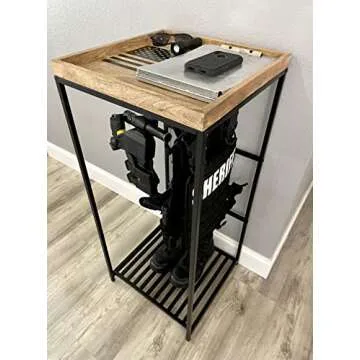 Guard The Line Police Gear Rack - Law Enforcement and Military Gear Stand Organizer - Body Armor Vest, Uniform & Plate Carrier Hanger - Duty Belt Holder - Cop Caddy Tactical Rack