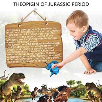 4 Pack Hatching Eggs Dinosaur Toys for Kids - Fun and Learning