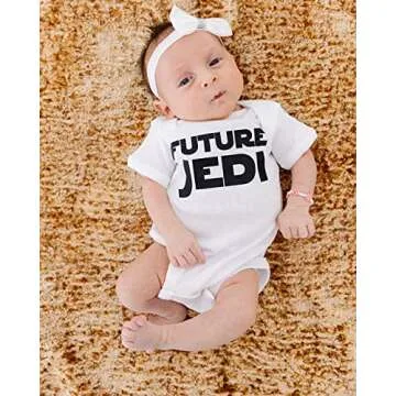 Apericots Cute Baby Bodysuit Future Jedi 0-18 months