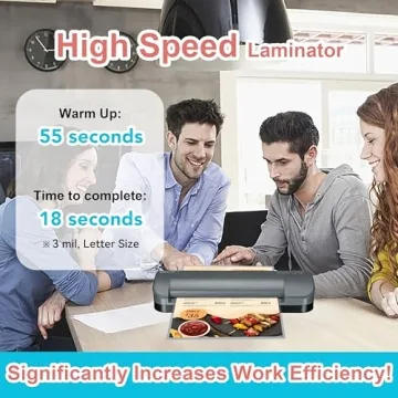 Commercial Laminating Machine - 55 Seconds Warm-Up Speed