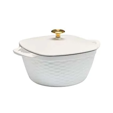 Prisma Enameled Cast Iron Covered Dutch Oven 7 Qt