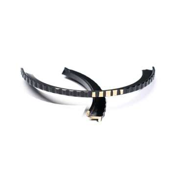 NiSi - Brass Pro 77mm to 82mm Step-Up Ring - Threaded Stepping Adapter Ring, 77mm Male Lens Attachment 82mm Female Filter and Accessory Thread - Matte Black Finish to Prevent Reflections, Brass Alloy