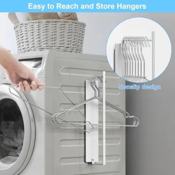 Magnetic Hanger Organizer for Laundry Room Space Saving