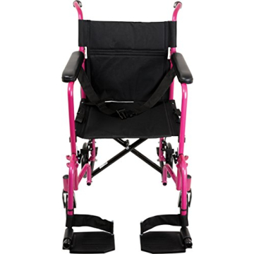Lightweight Folding Transport Wheelchair - ProBasics 19 inch Seat