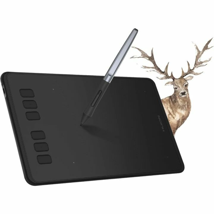 HUION H640P Drawing Tablet - Battery-Free & Versatile