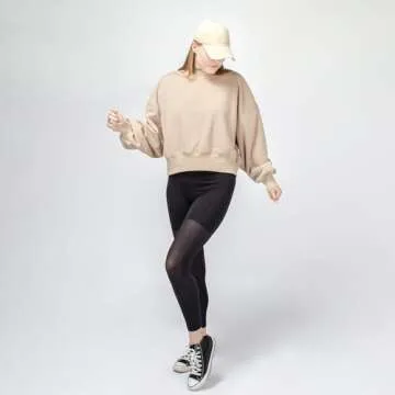 BRISIRA Cozy Sherpa Sweatshirt for Women - Perfect Winter Wear